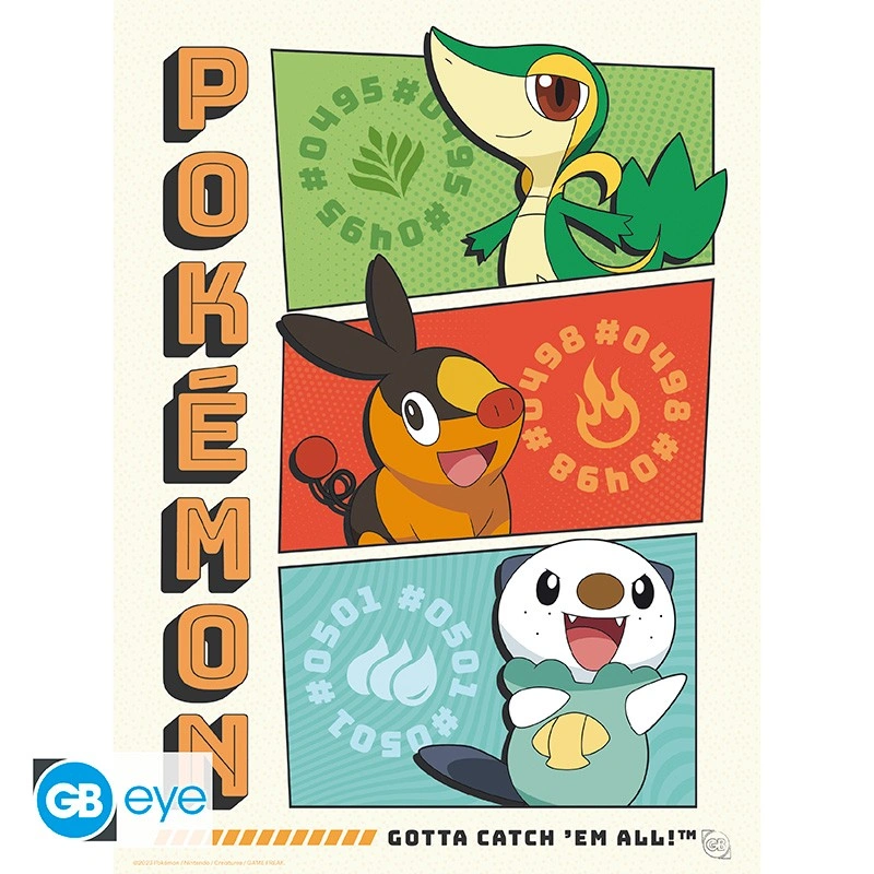 Abysse | Pokémon - 9 Posters (21 x 29,7cm) - Portfolio Starters