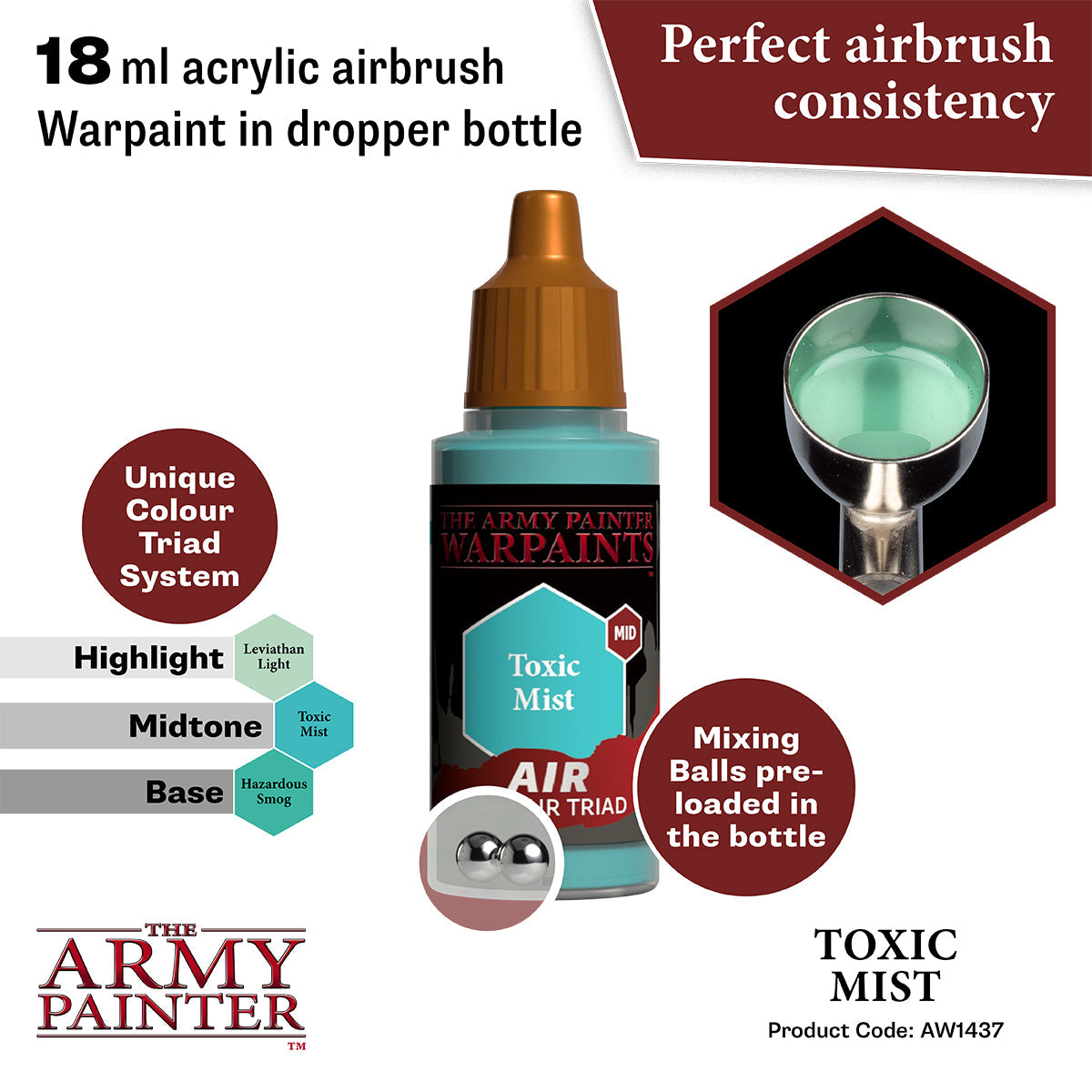 The Army Painter - Toxic Mist - Warpaints Air