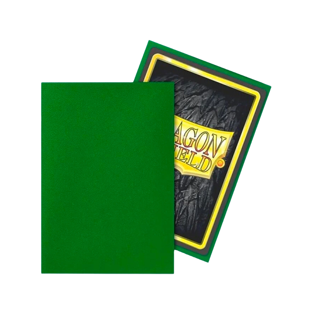 Dragon Shield: Emerald - Matte Sleeves - Japanese Size