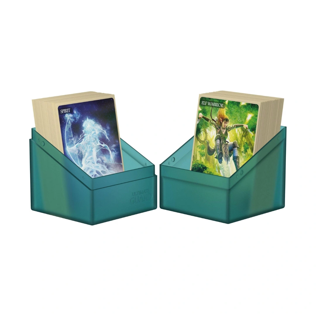 Ultimate Guard | Boulder Deck Case 100+ | Standard Size Malachite