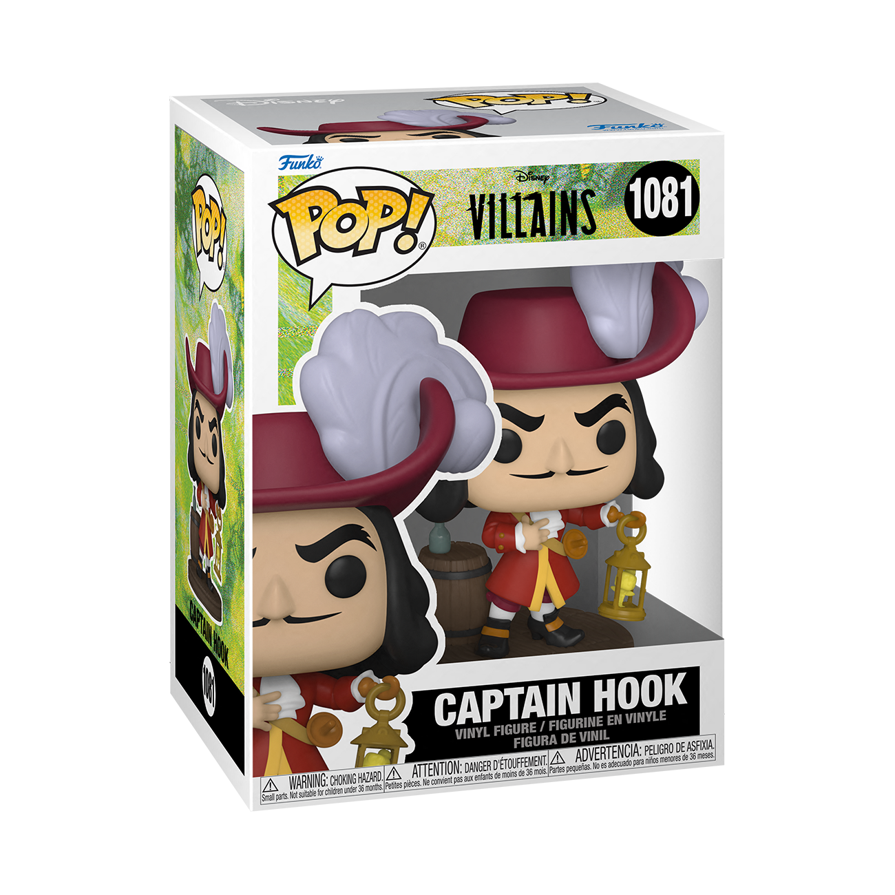POP! Disney: Captain Hook - Disney Villains