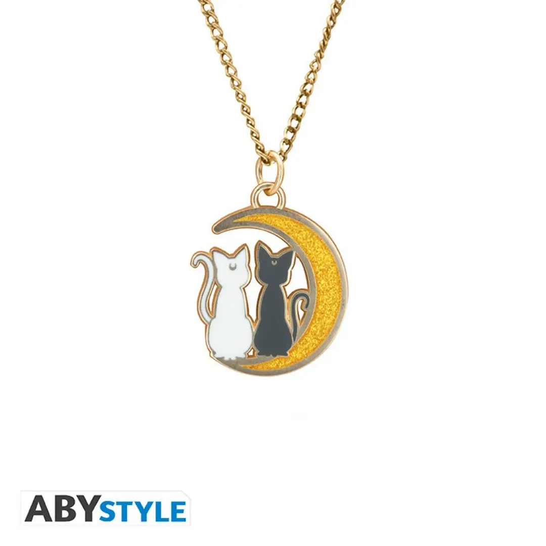 Abysse | Sailor Moon | Cats on the Moon Necklace