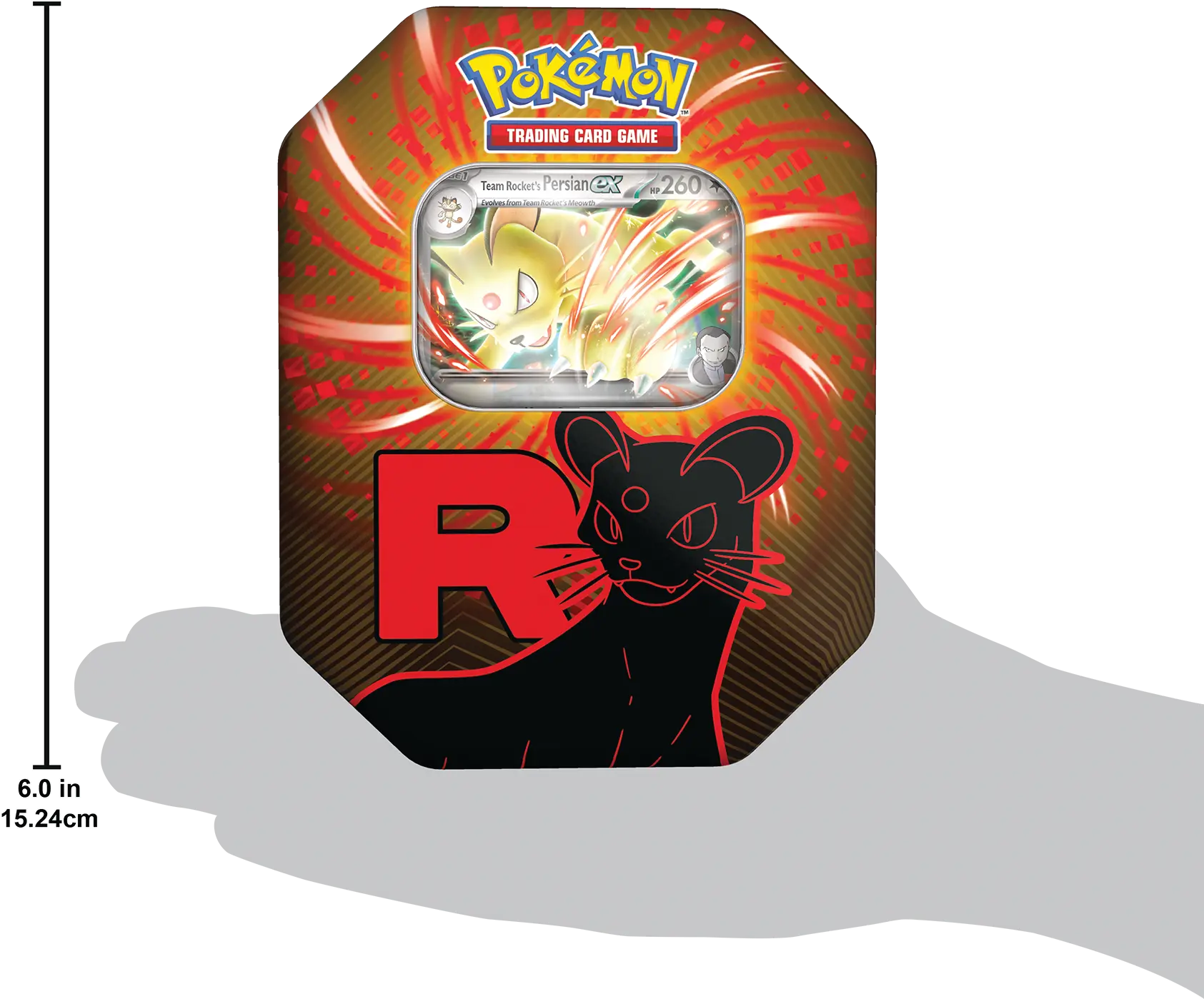 Pokémon TCG: Team Rockets Persian ex - Tin (EN)