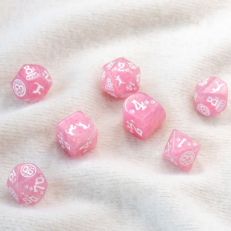 Q Workshop | Daisy | Cats Dice Set