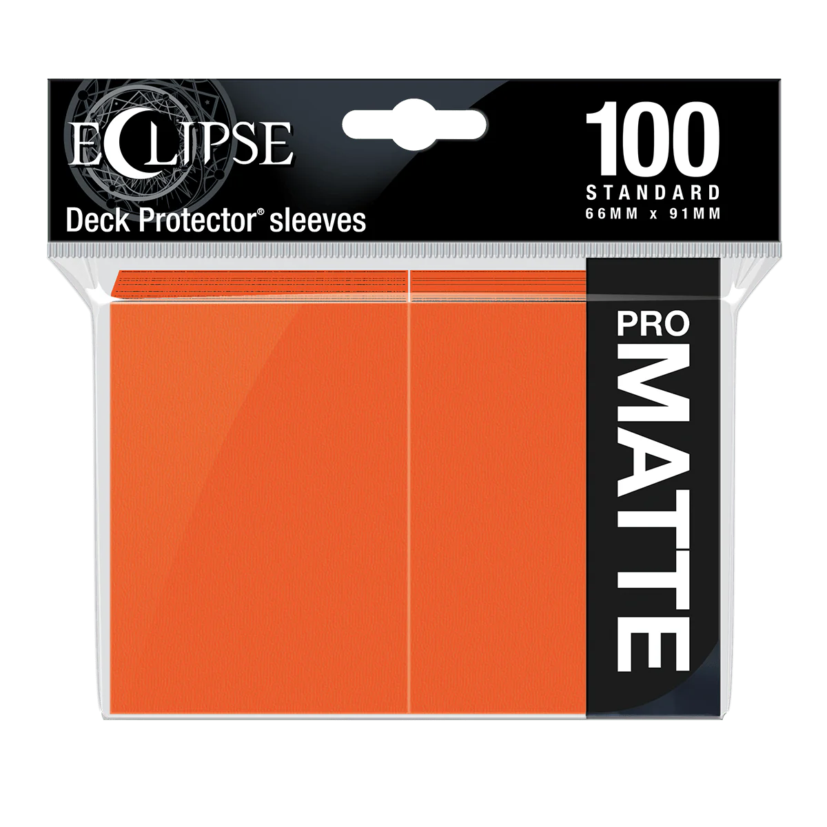 Ultra Pro: Eclipse Matte Standard Sleeves - Pumpkin Orange