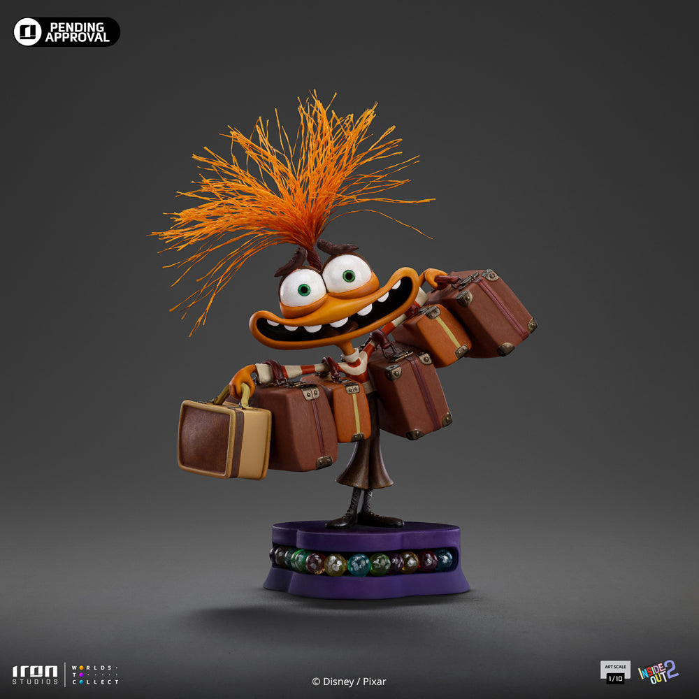 Iron Studios | Anxiety | Inside Out 2 - Art Scale 1/10