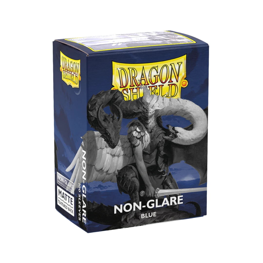 Dragon Shield: Blue - Non-Glare - Matte Sleeves - Standard Size