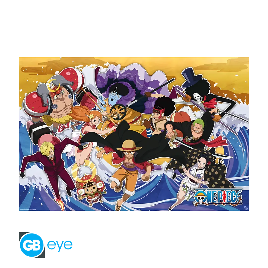 Abysse: One Piece Maxi Poster - The Crew in Wano Country