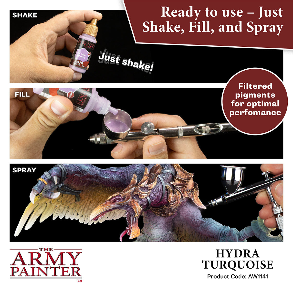 The Army Painter - Hydra Turquoise - Warpaints Air