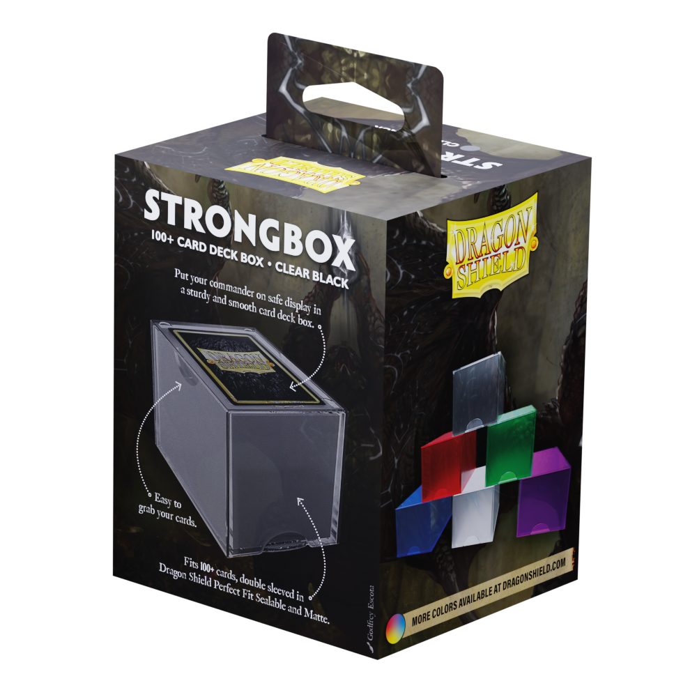 Dragon Shield | Clear Black | Strongbox
