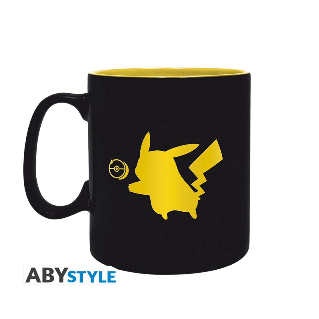 Abysse | Pokémon Tasse Pikachu - Black Icon 460ml Keramik