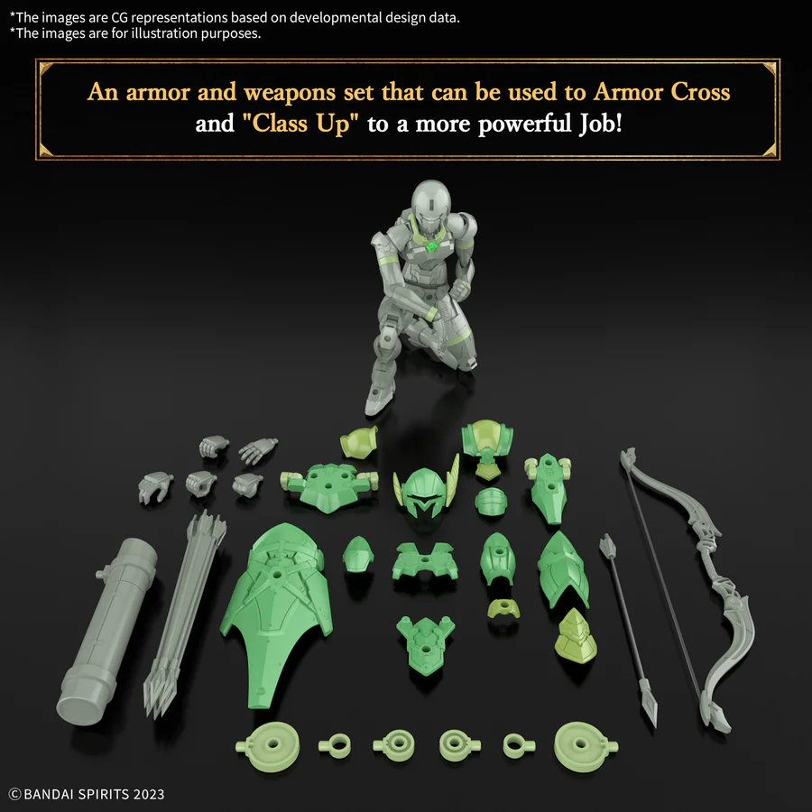 Bandai | 30MF Liber Archer | 30 Minutes Fantasy (14cm)