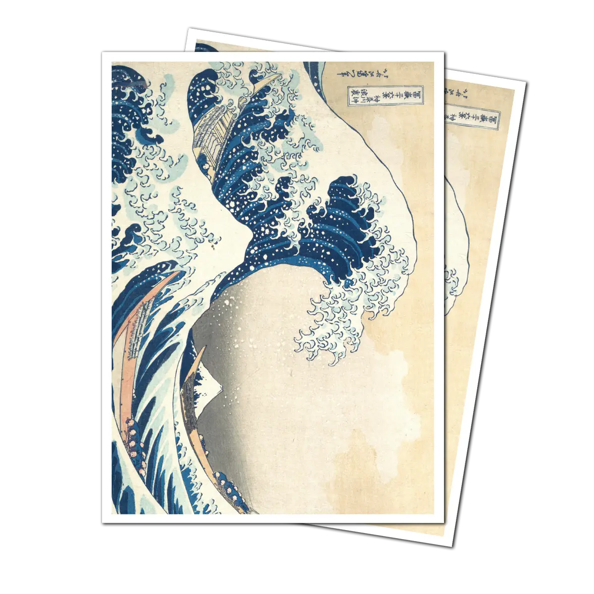 Ultra Pro - The Great Wave off Kanagawa 105ct APEX Deck Protector(TM) Sleeves Ultra Pro - The Great Wave off Kanagawa 105ct APEX Deck Protector(TM) Sleeves