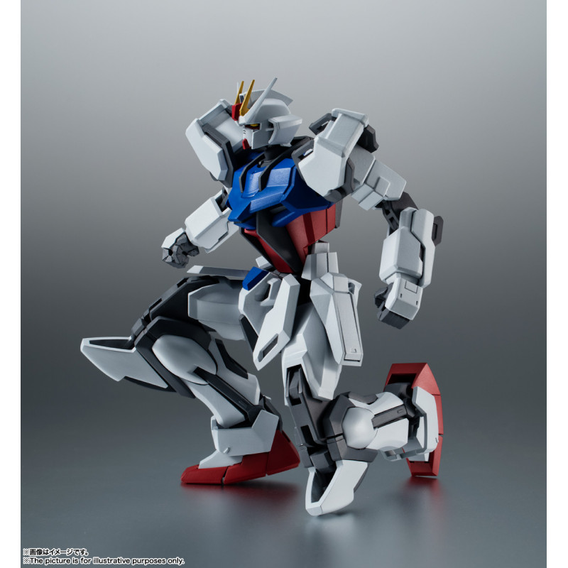 Tamashii Nations | GAT X105 Strike Gundam (Version A.N.I.M.E.) The Robot Spirits (13cm) | Gundam