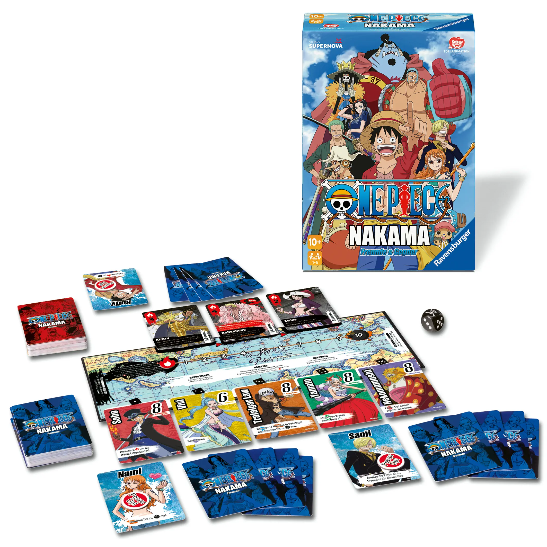 Ravensburger | One Piece Nakama | Gesellschaftsspiel