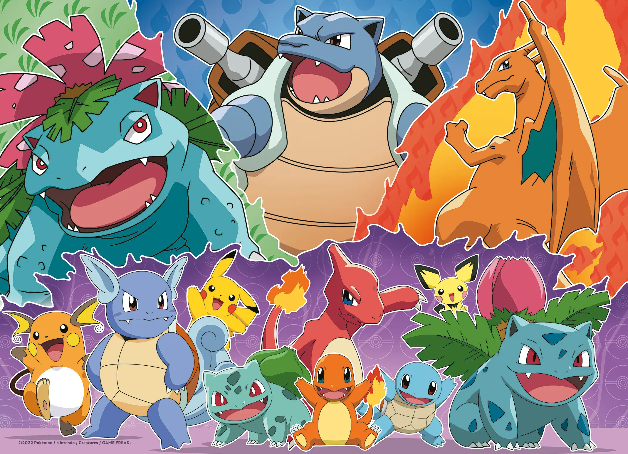Ravensburger | Pokémon Kumpels | 4x 100 Teile Puzzle
