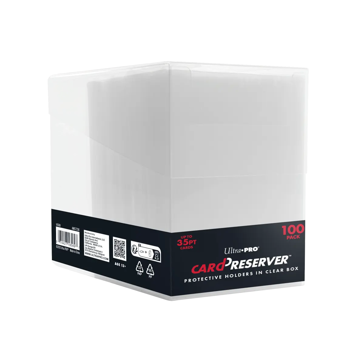 Ultra Pro - Card Preserver in Clear Box 100ct