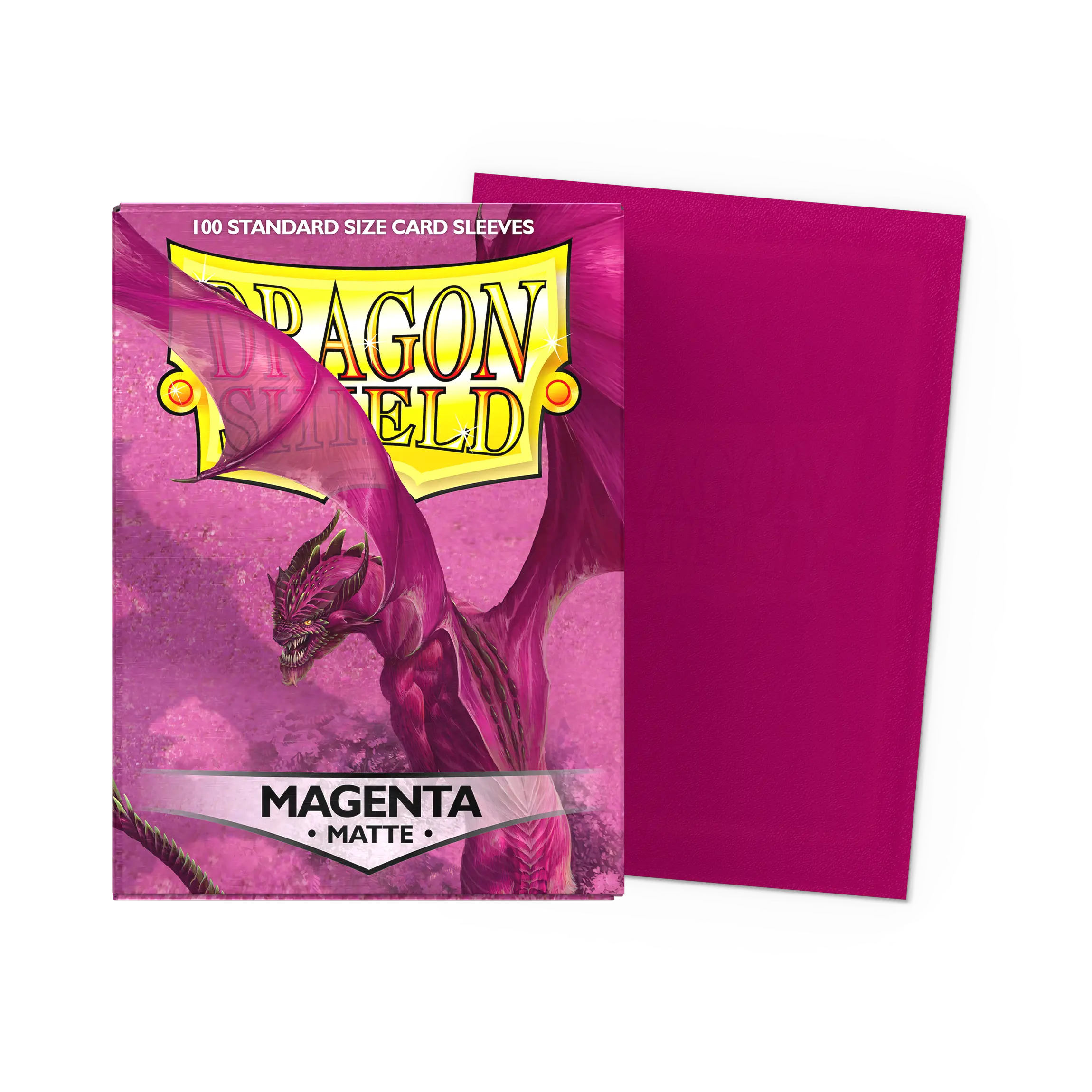 Dragon Shield: Magenta - Matte Sleeves - Standard Size