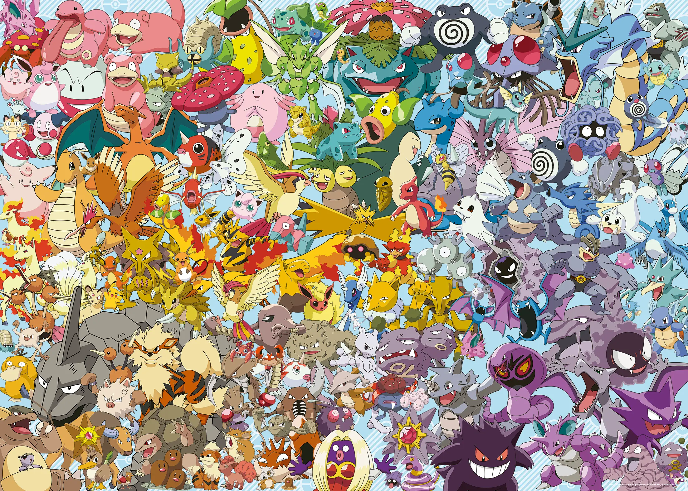 Ravensburger | Pokémon Challenge | 1000 Teile Puzzle
