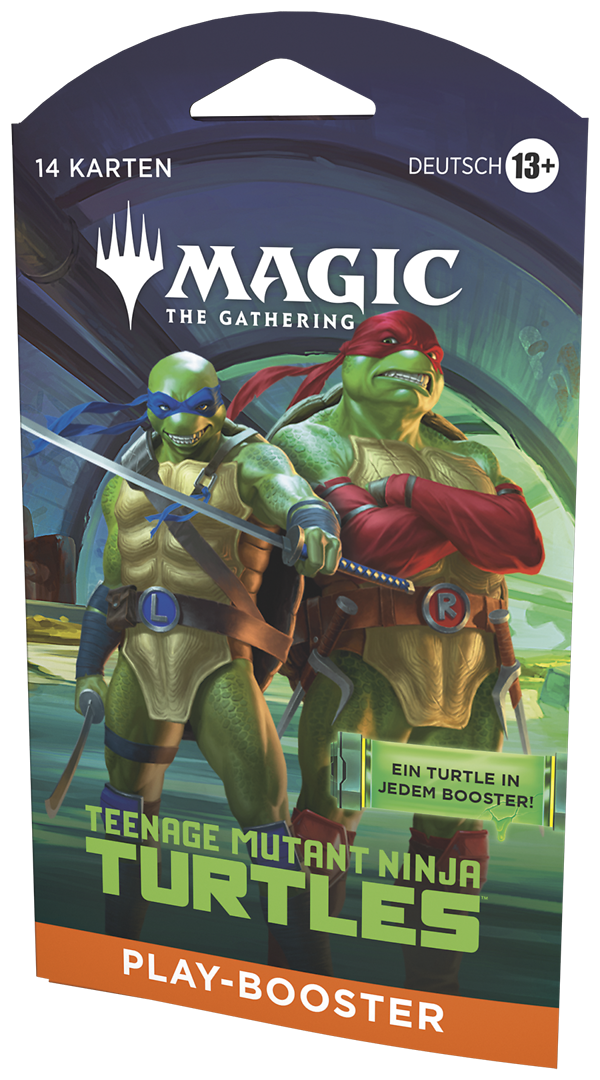 Magic: The Gathering | Teenage Mutant Ninja Turtles | Play Booster (Sleeved) (DE)