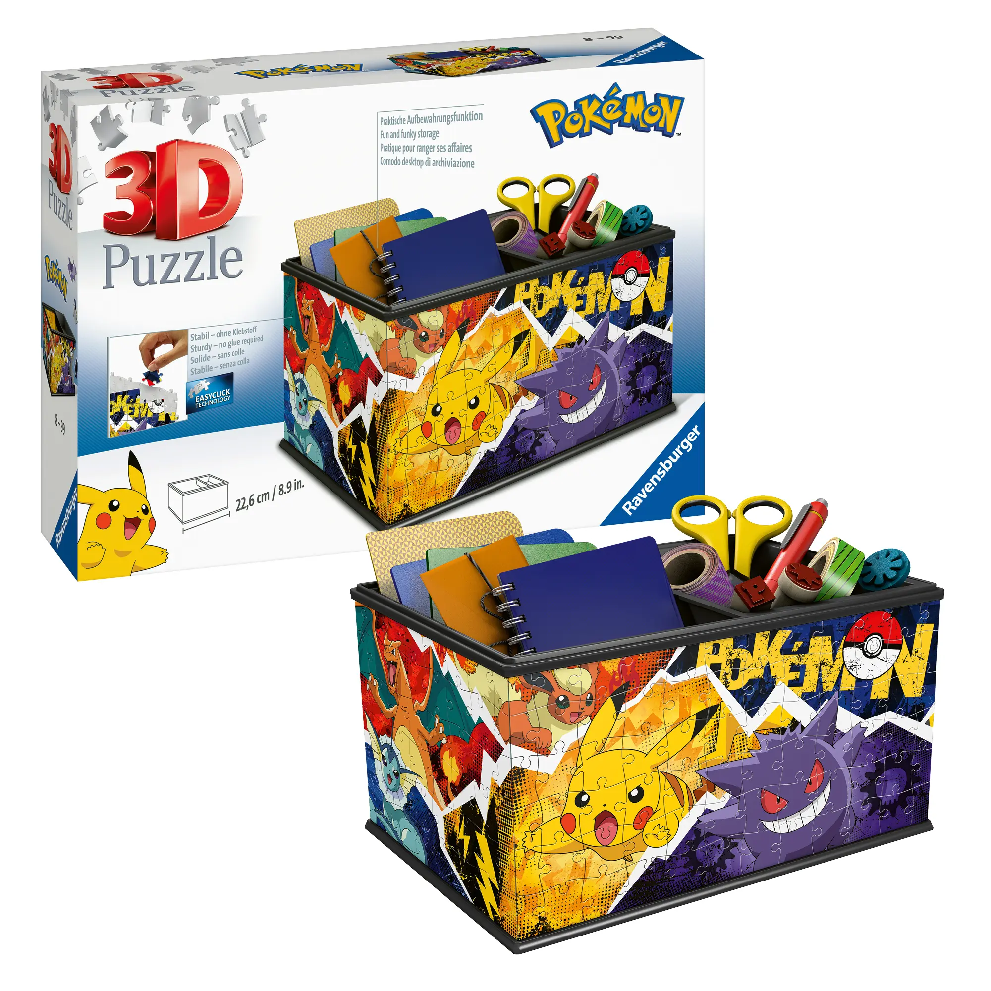 Ravensburger | Pokémon Aufbewahrungsbox | 3D Puzzle