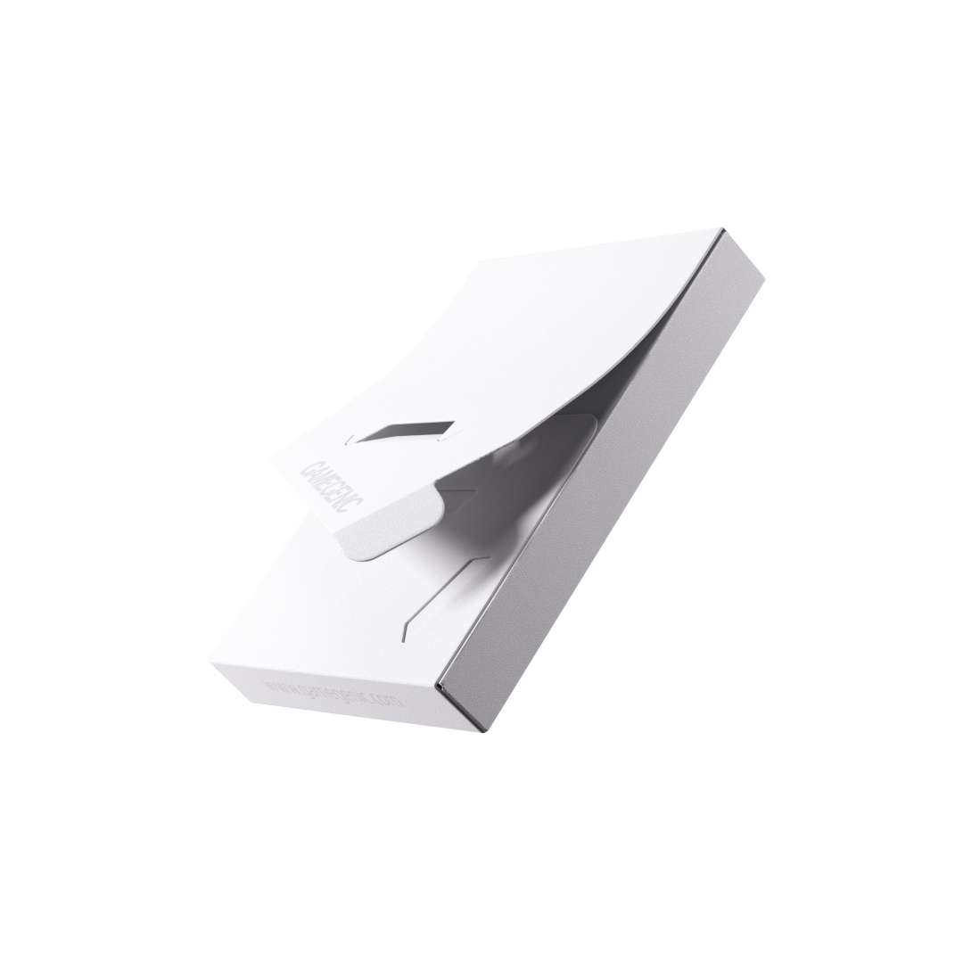 Gamegenic | Cube Pocket 15+ White | Deck Box (8pcs)