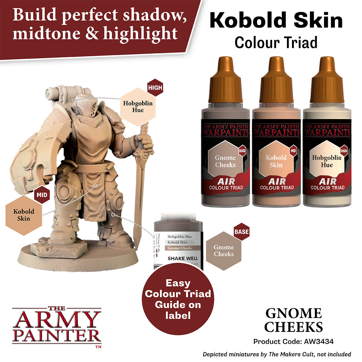 The Army Painter - Gnome Cheeks - Warpaints Air