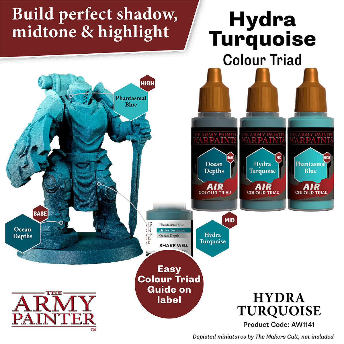 The Army Painter - Hydra Turquoise - Warpaints Air