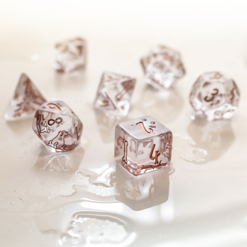 Q Workshop | Bubbles | Dogs Dice Set