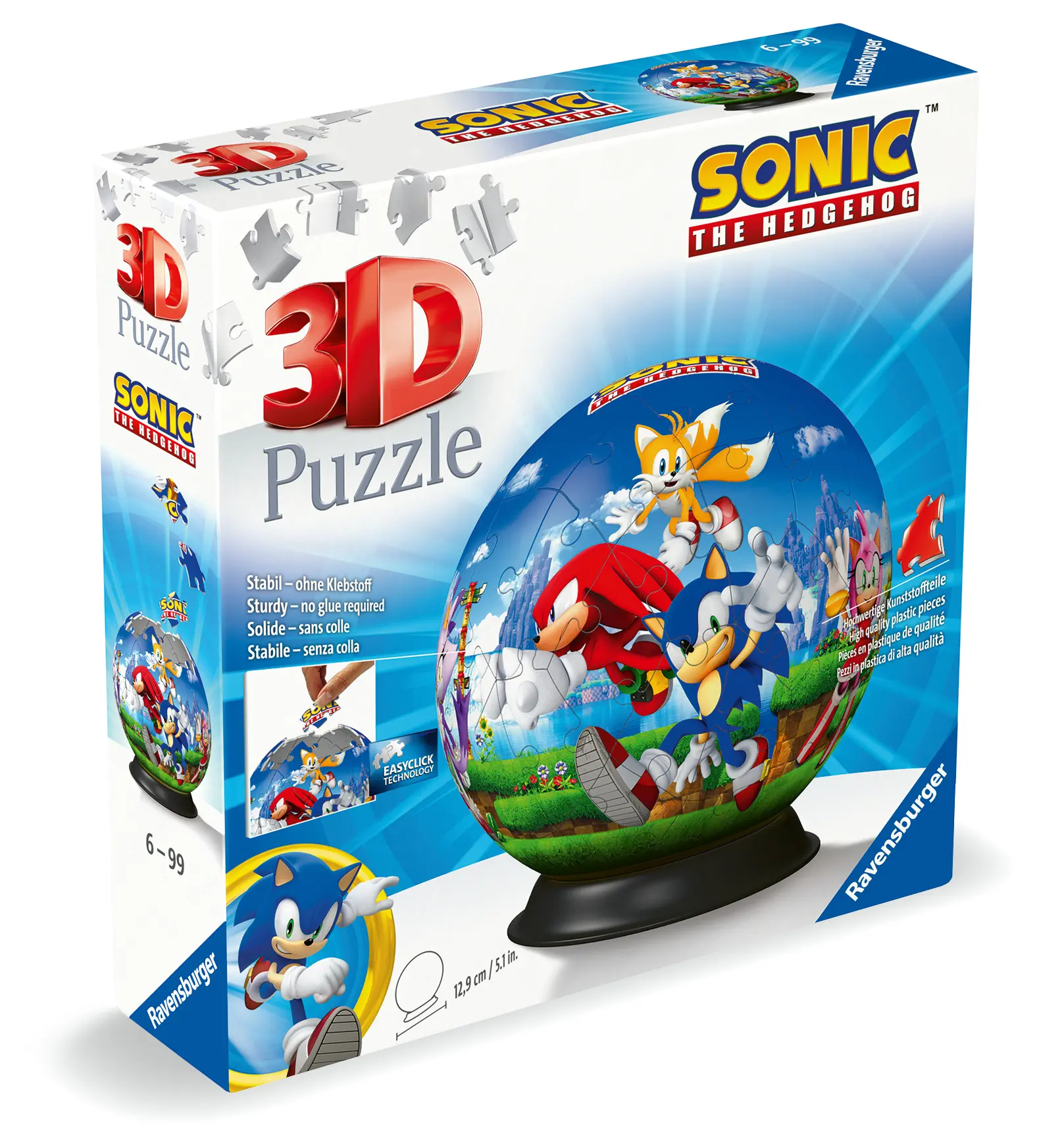 Ravensbuger | 3D Puzzle-Ball | Sonic the Hedgehog