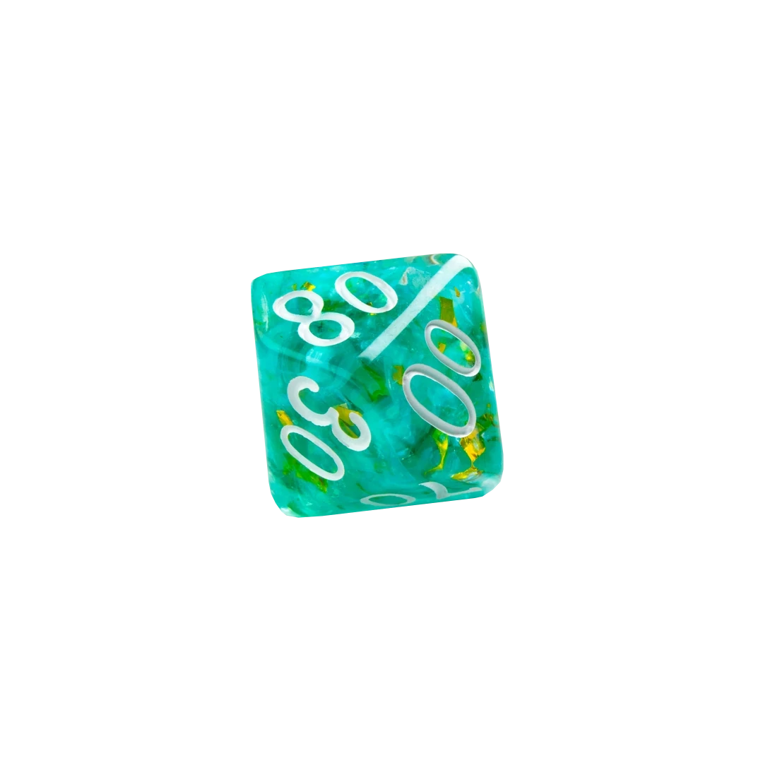Gamegenic | Dice Candy-like Series Mint | RPG Dice Set (7pcs)