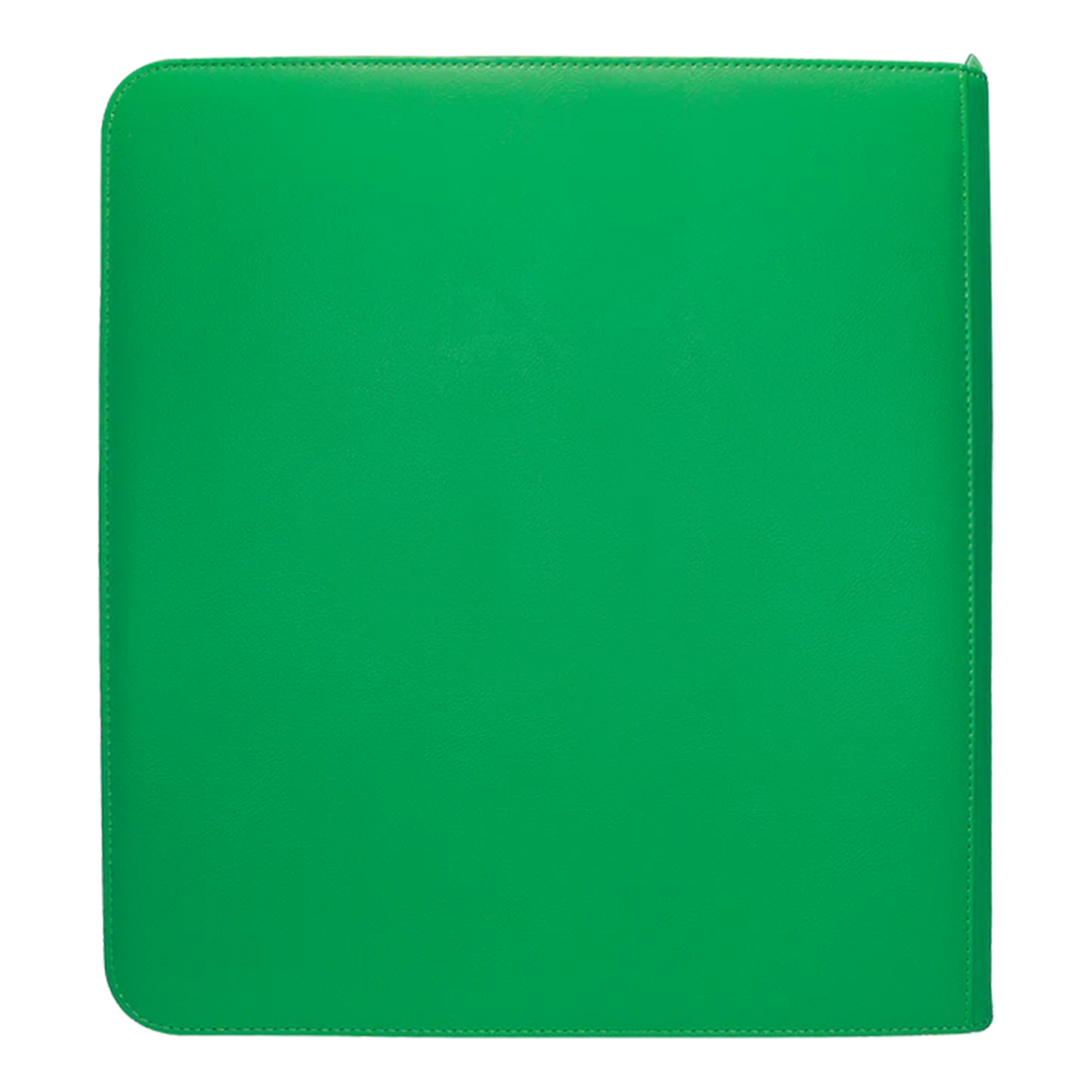 Ultra Pro | Vivid - Green | 12-Pocket Zippered PRO-Binder