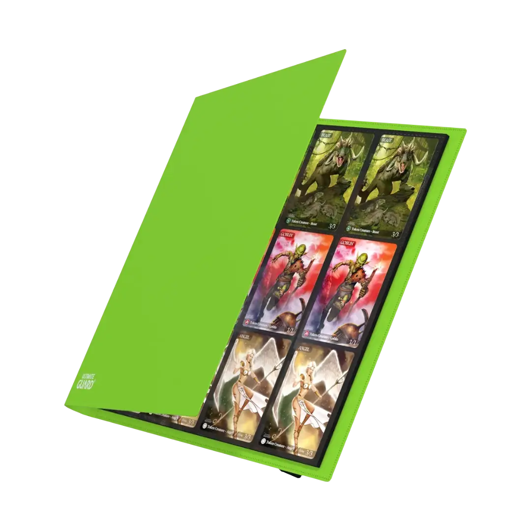Ultimate Guard - Binder - Flexxfolio 480 - Quadrow (24-Pocket) Farbe: Hellgrün