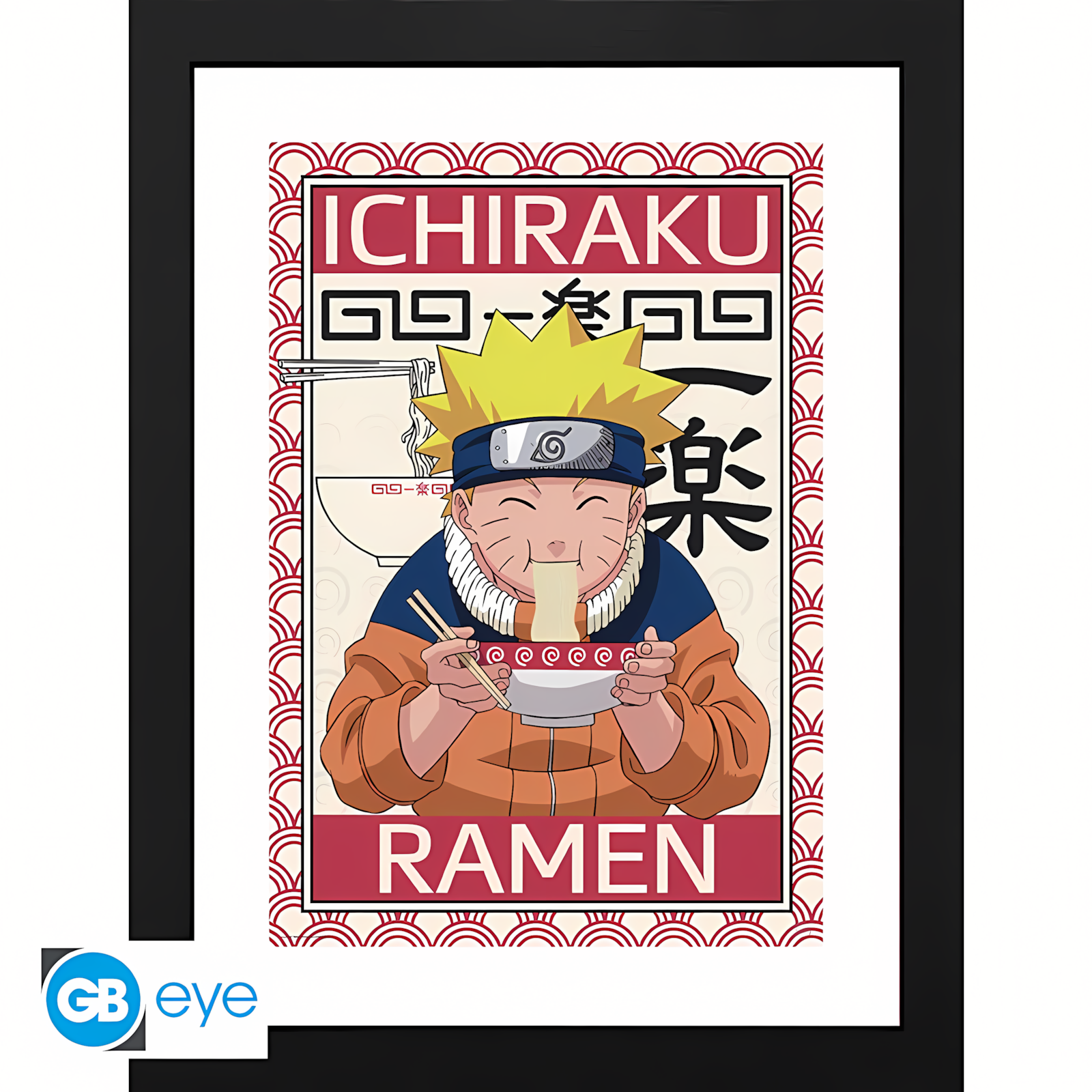Abysse: Naruto - Framed Print (30 x 40cm) - Ichiraku Ramen