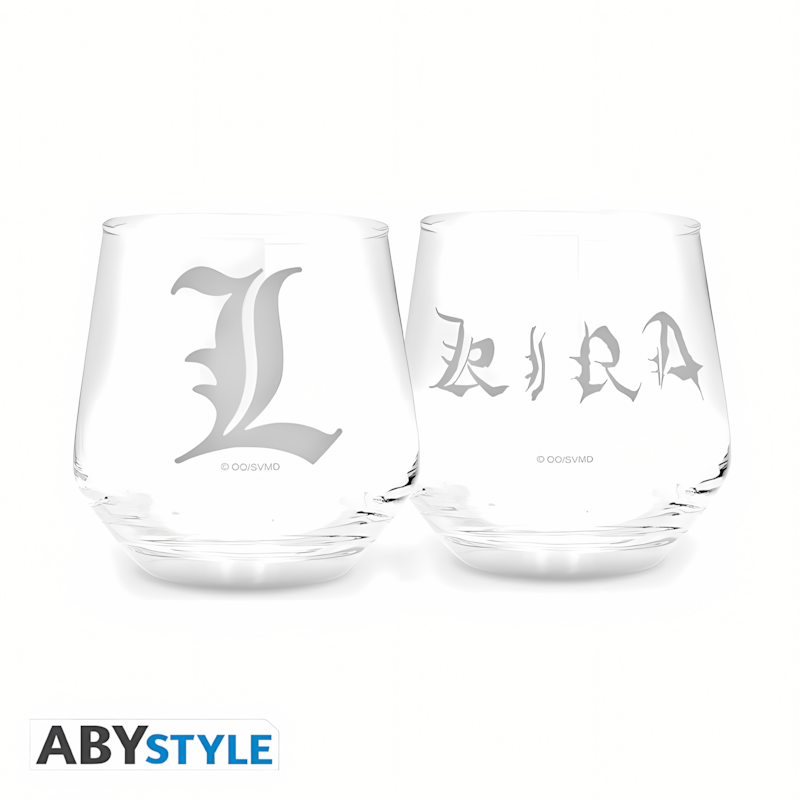 Death Note | Kira & L | Glass Set