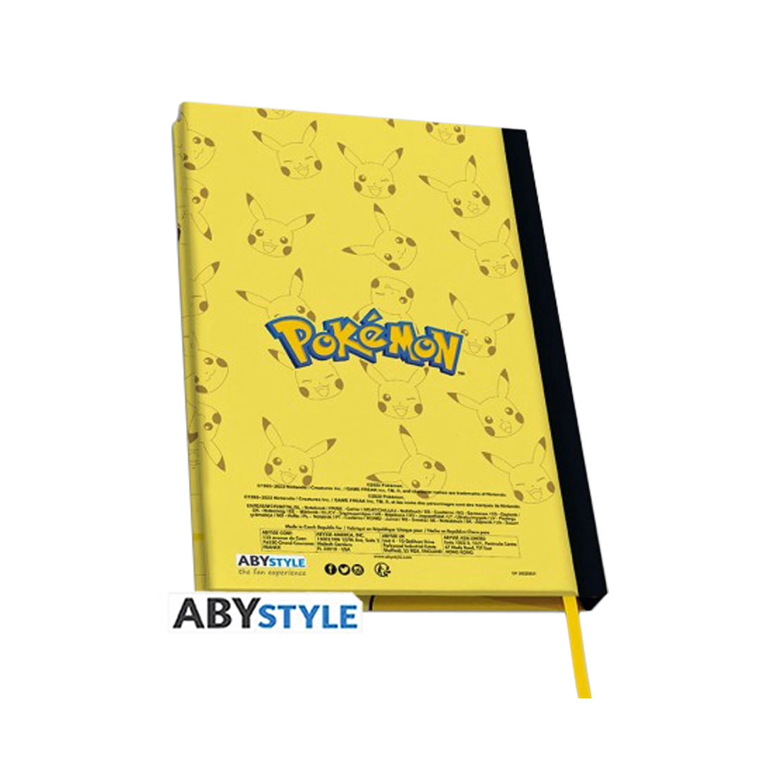 Abysse: Pokémon Pikachu - A5 Notebook Abysse: Pokémon Pikachu - A5 Notebook