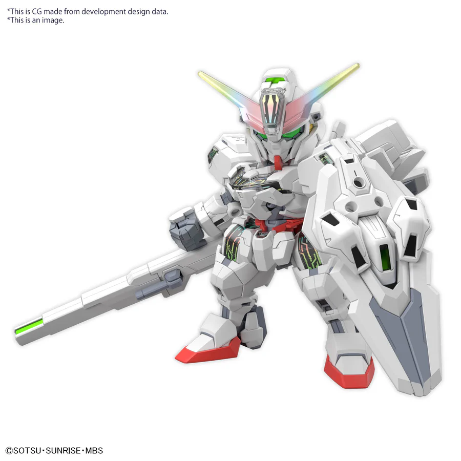 Bandai | SD Gundam Cross Silhouette Gundam Calibarn | Mobile Suit Gundam (7cm)