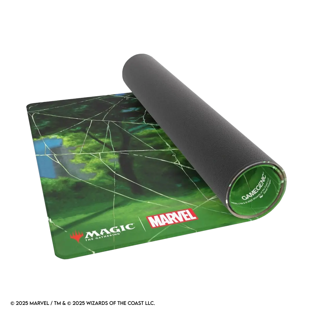 Gamegenic | Magic: The Gathering - Spider-Man / Forest | Shiny Playmat