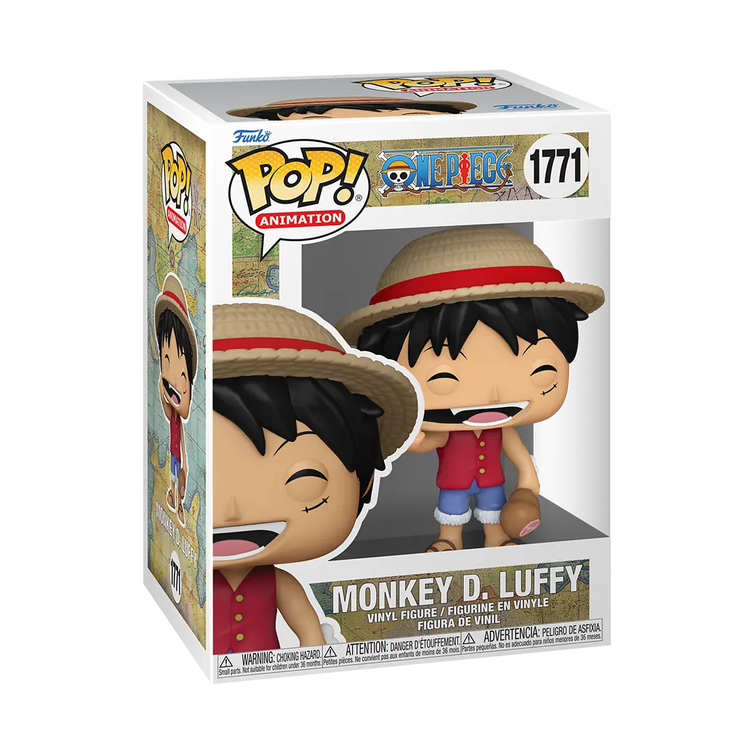POP! Animation: Monkey D. Luffy with Meat - One Piece