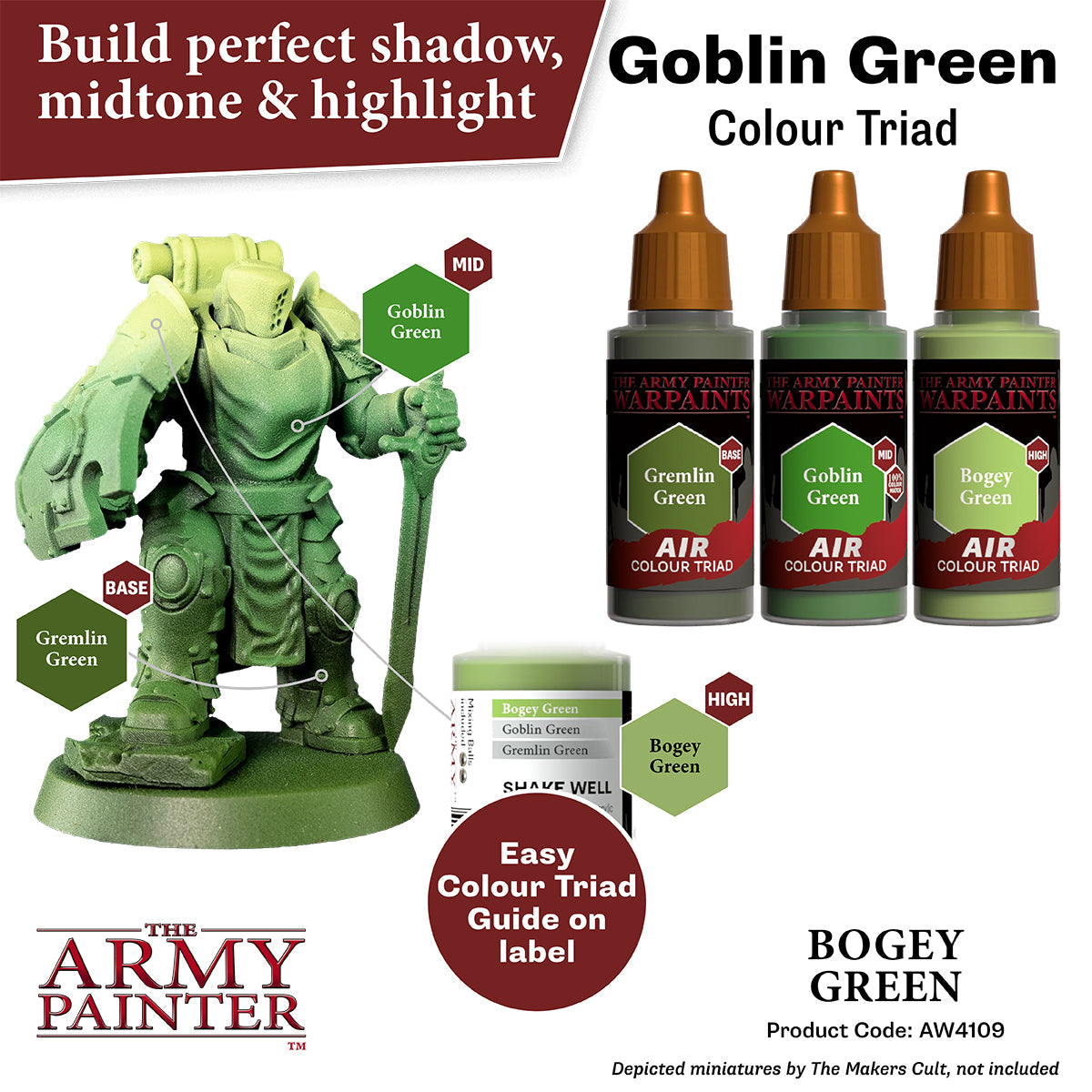 The Army Painter - Bogey Green - Warpaints Air
