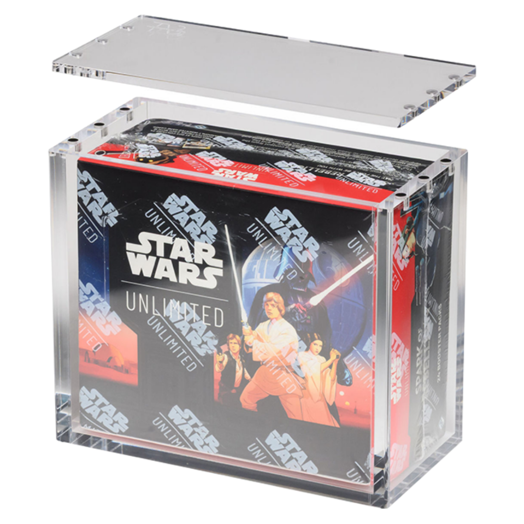 The Acrylic Box | Star Wars Unlimited Booster Box | Acryl Case