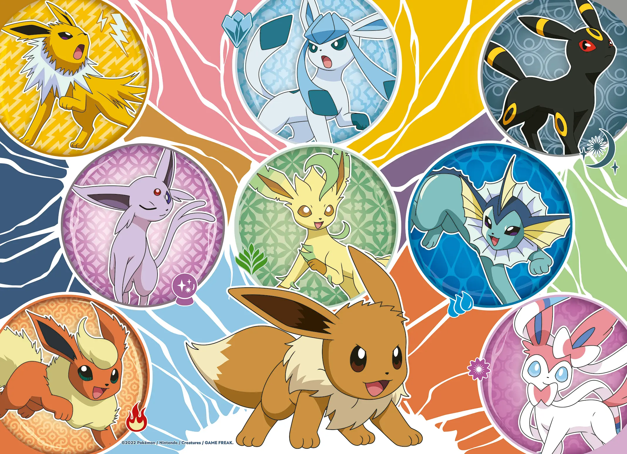 Ravensburger | Pokémon Kumpels | 4x 100 Teile Puzzle
