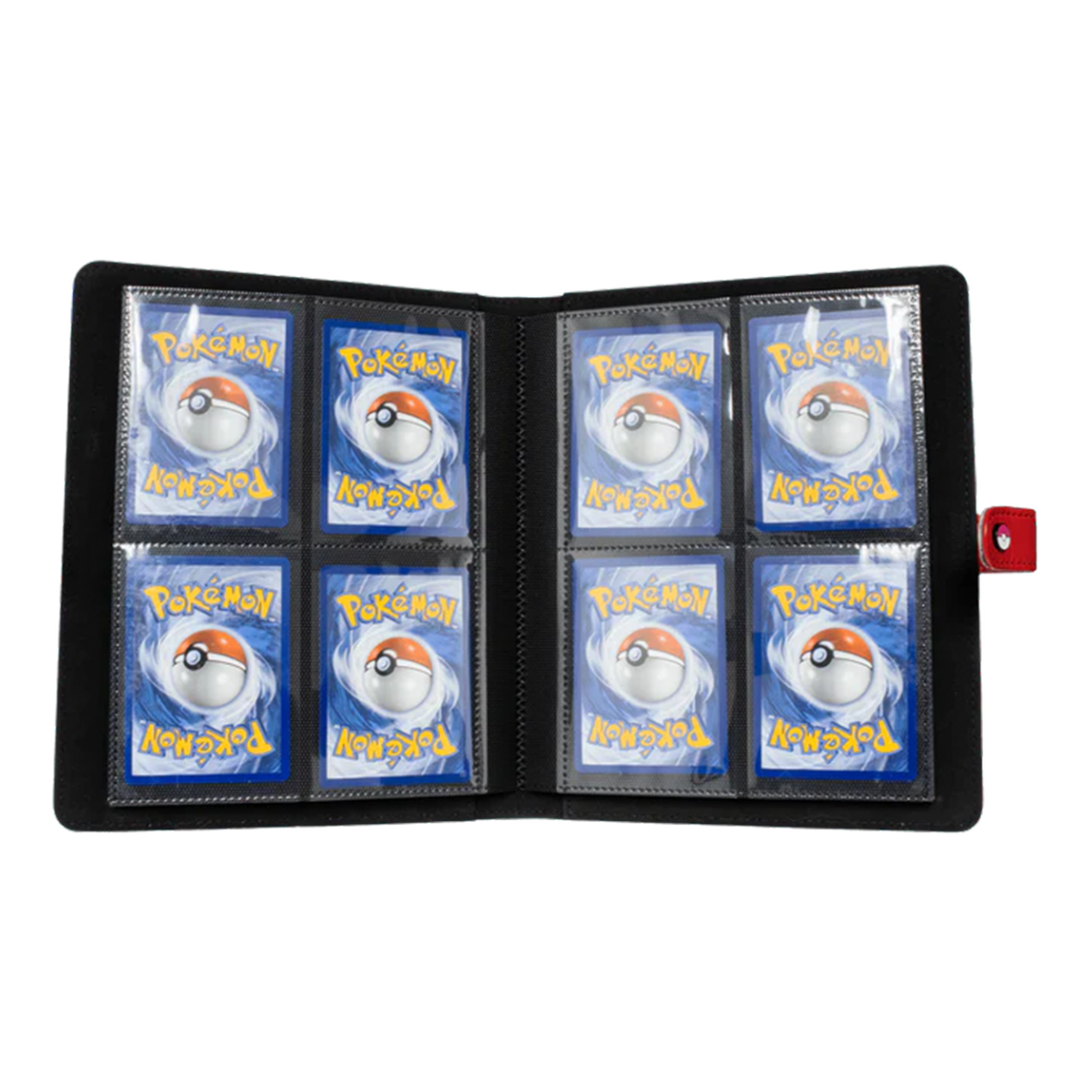 Ultra Pro | Premium Red | 4-Pocket Snap Binder