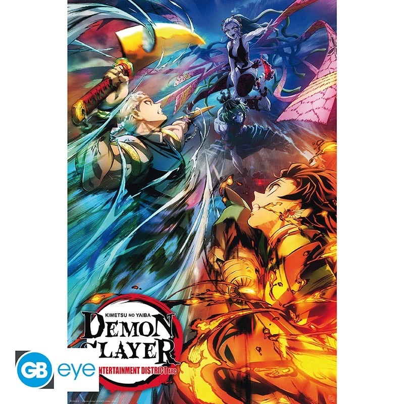 Abysse: Demon Slayer - Maxi Poster (91,5 x 61cm) - Key Art 2