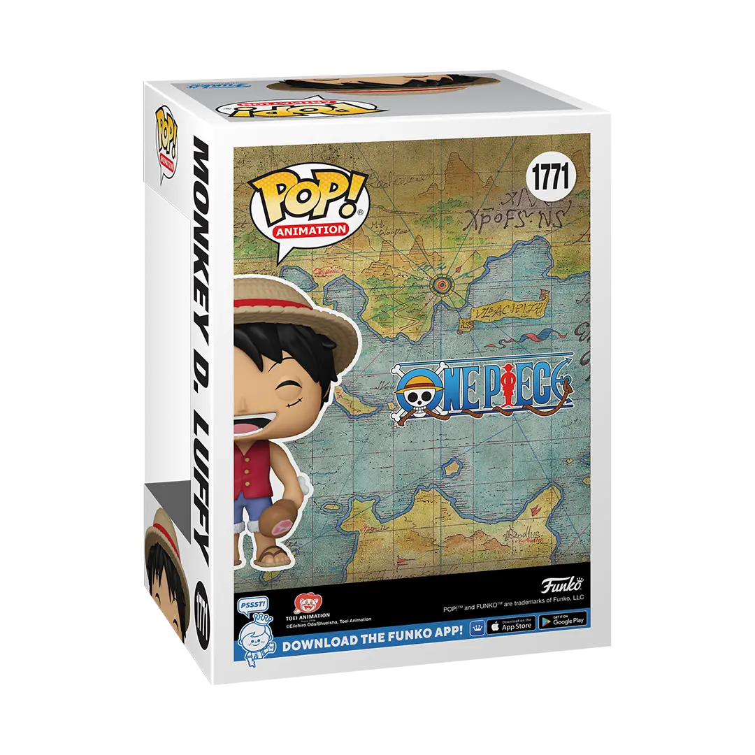 POP! Animation: Monkey D. Luffy with Meat - One Piece