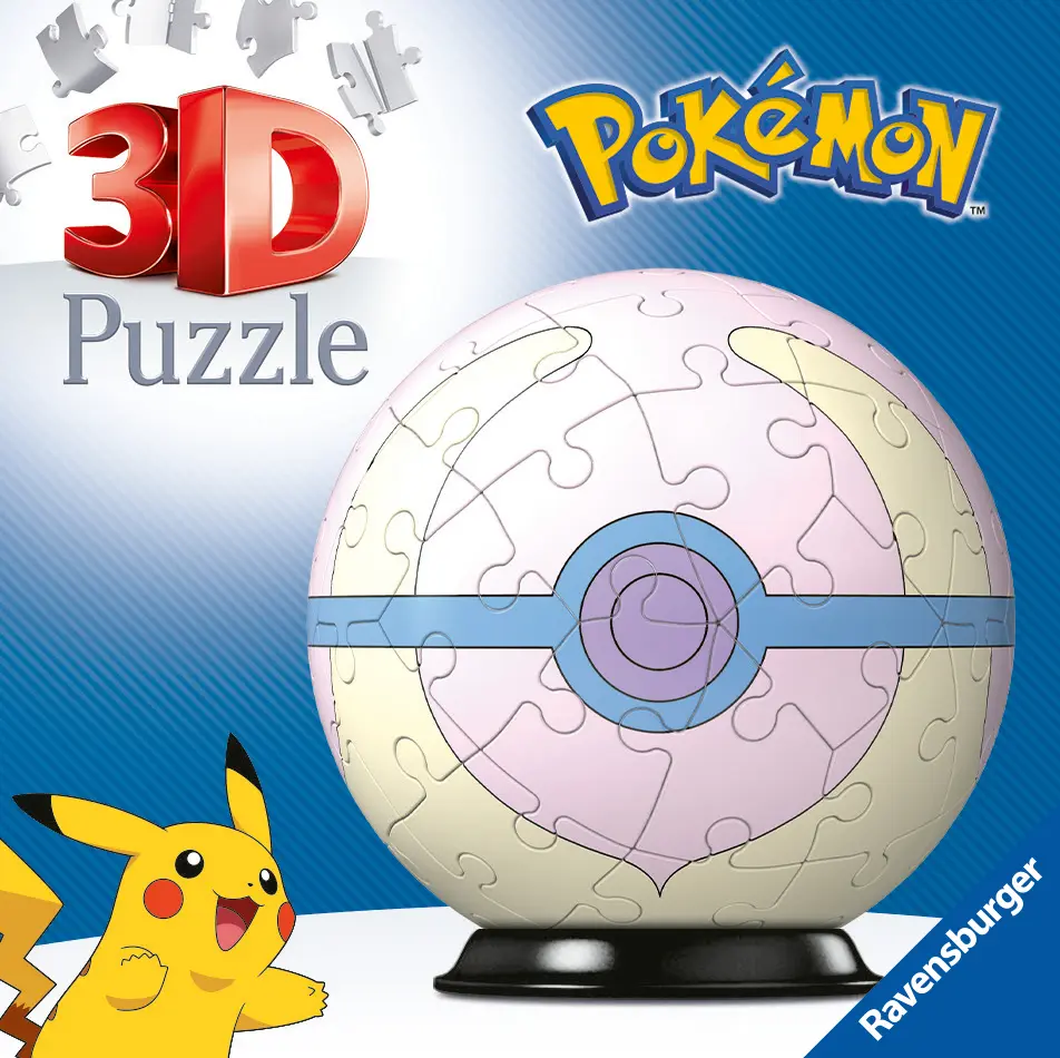 Ravensburger | Pokémon Heilball-Ball | 3D Puzzle