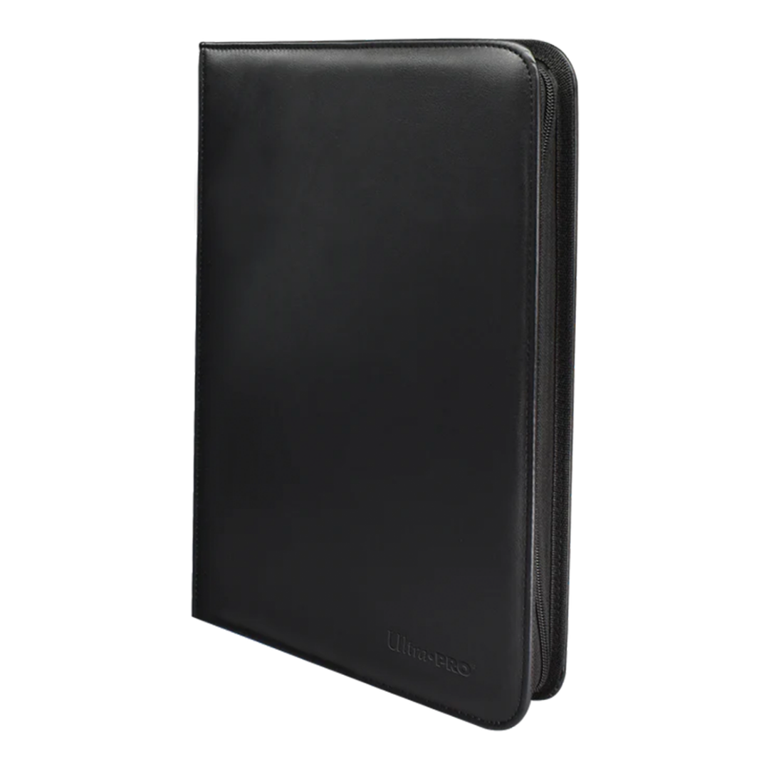 Ultra Pro | Vivid - Black | 9-Pocket Zippered PRO-Binder