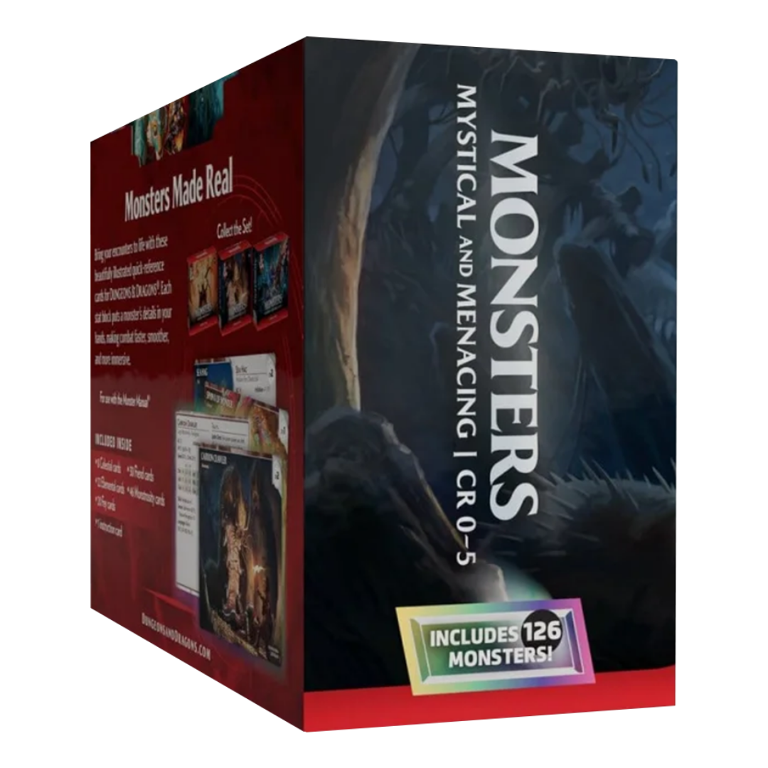 Dungeons & Dragons | Monster: Mystical and Menacing | Reference Cards (EN)