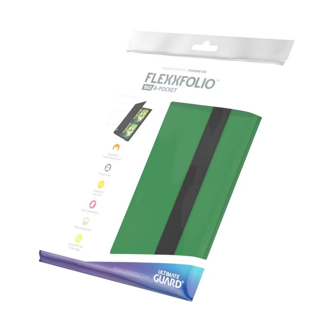 Ultimate Guard | Flexxfolio 160 | 8-Pocket Grün