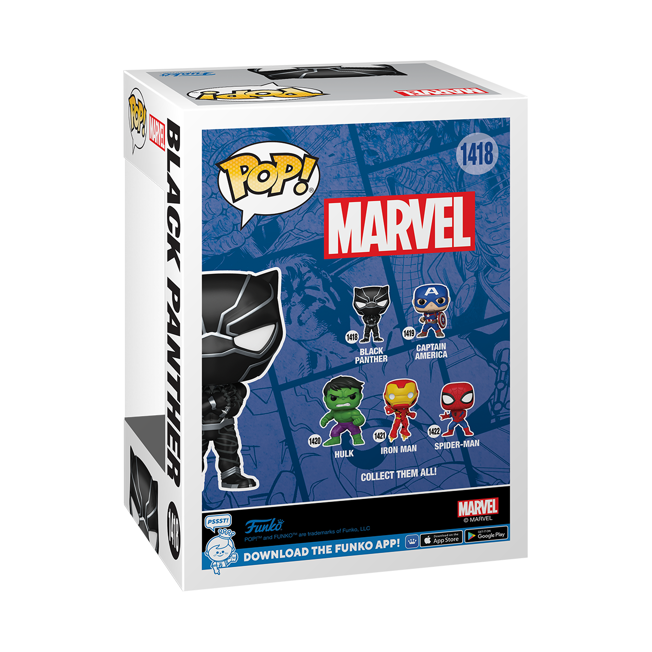 POP! Marvel: Black Panther (Marvel New Classics) - Marvel